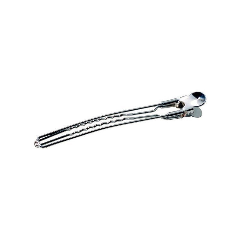 3150030 Klipsna za kosu Comair Metalna 10 kom 12,5 cm - Chrom - Slika 1