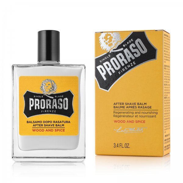 44974-3 Balzam za brijanje Proraso 100 ml - Wood & Spice - Slika 1