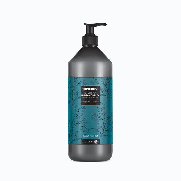 black-professional-line-turquoise-shampoo-1000ml Šampon za obnovu tanke kose Black Turquoise - 1000 ml - Slika 1