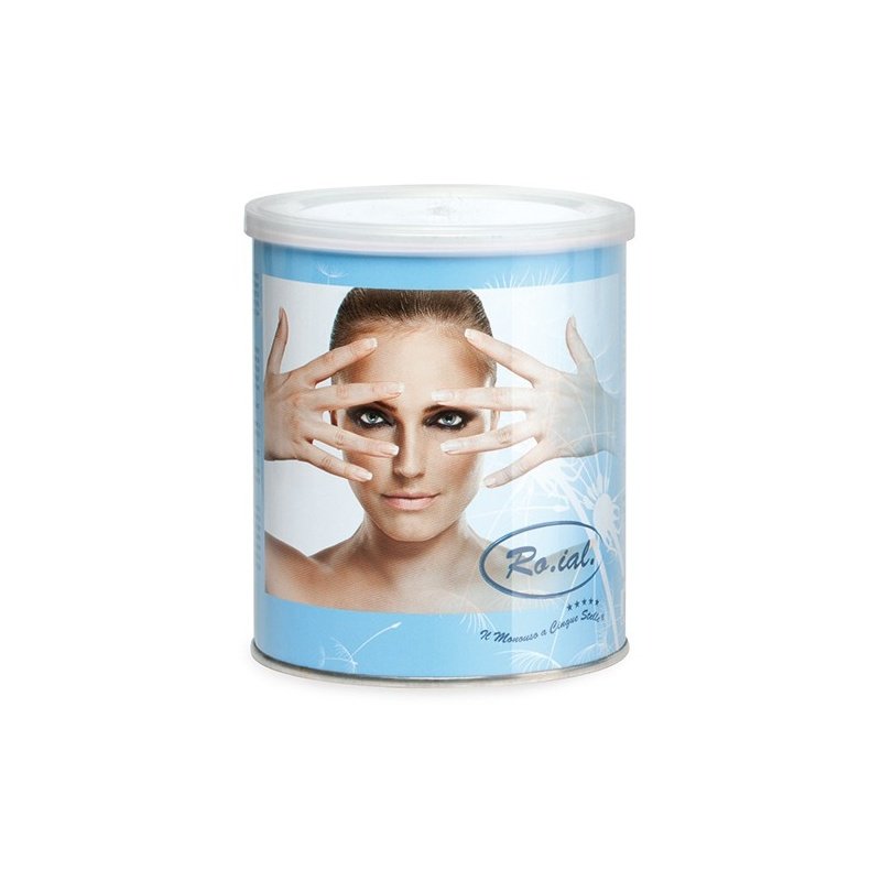 cire-azulene-pot-800ml-roial Vosak za depilaciju u limenci 800 ml Roial - Azulene - Slika 1