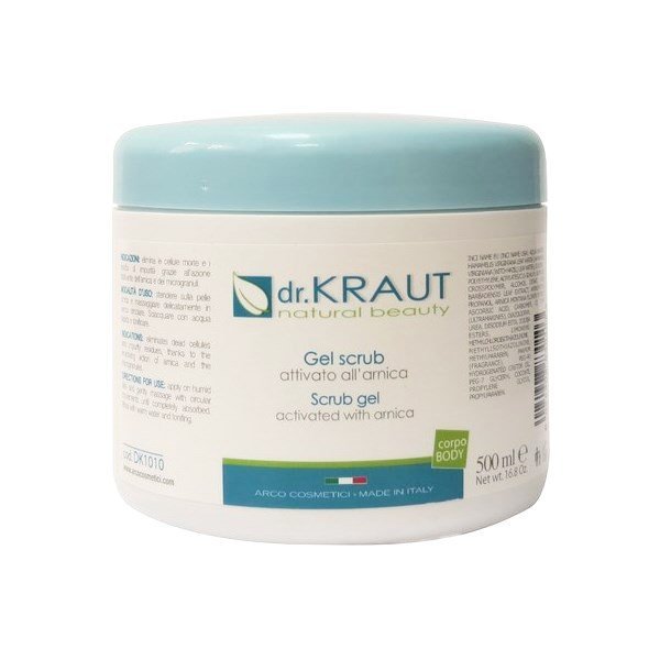 dk1010 Piling za lice i tijelo Dr.Kraut Gel 500 ml - Scrub Gel - Slika 1