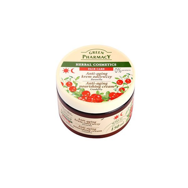ef-face-cream Krema za lice Green Pharmacy Anti-aging Brusnica - 150 ml - Slika 1