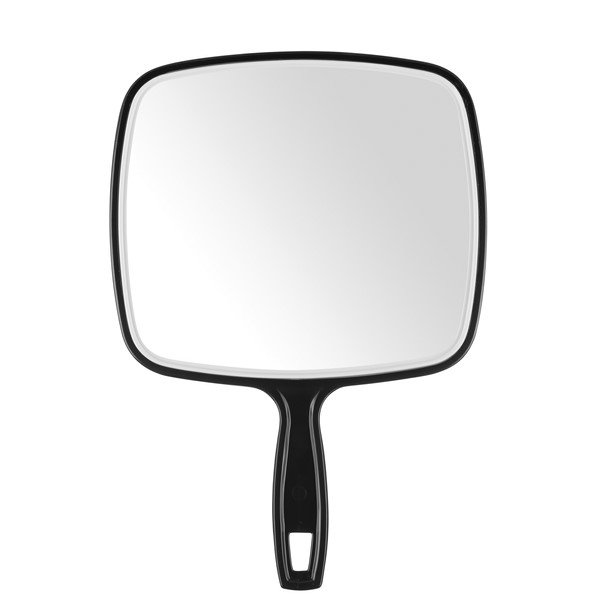 es0025450-ogledalo-pokazno-mirror-crno Ogledalo pokazno Eurostil s drškom 22 x 32 cm - Crno - Slika 1