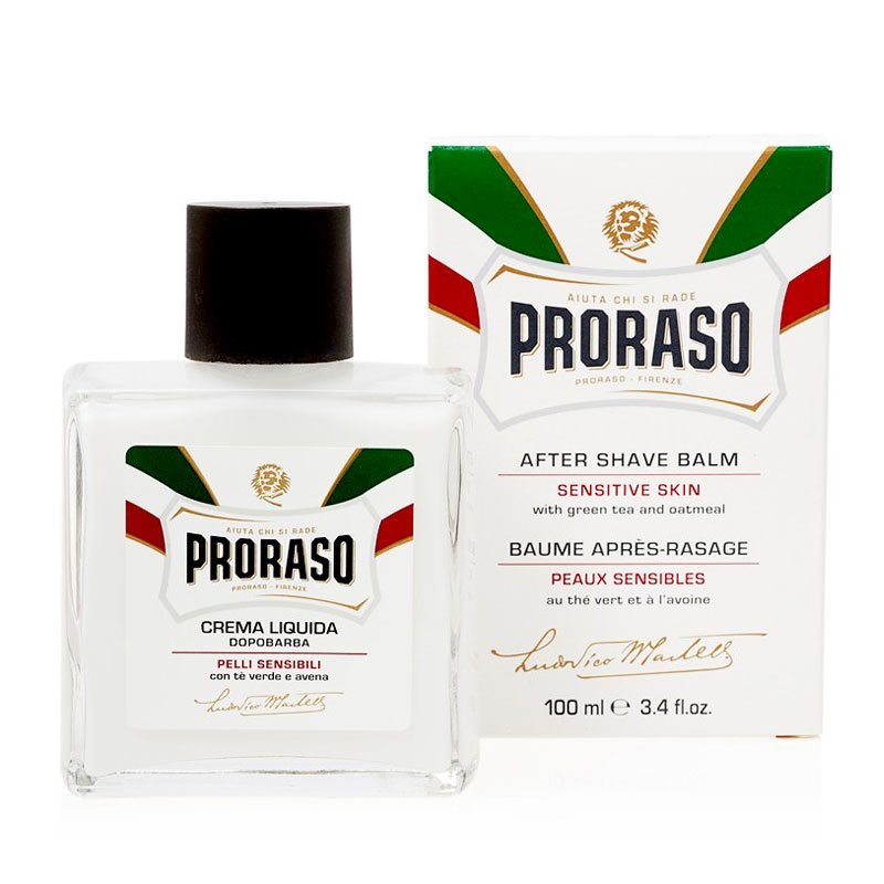 image Balzam za brijanje Proraso 100 ml - Sensitive Green Tea - Slika 1