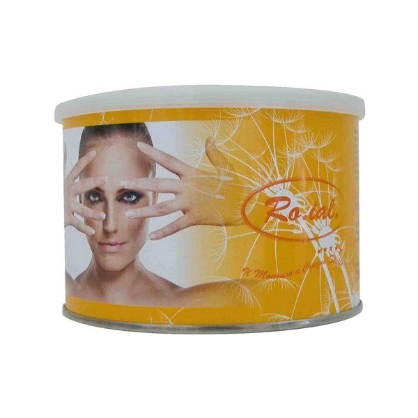 ro675 Vosak za depilaciju u limenci 400 ml Roial - Med - Slika 1