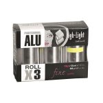 Folija za pramenove Alu Sibel 12 my 12 cm - 3 rolne 100 m