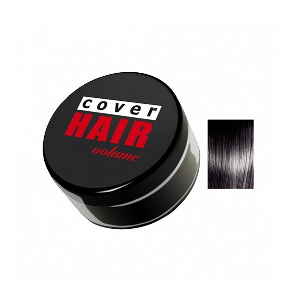 5-gr-crna Mikro kosa Fiber za prorijeđenu kosu Cover Hair 5 g - Crna - Slika 1