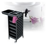 Kolica za pribor Ceriotti Easy Pvc - Crna