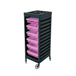Kolica za pribor Ceriotti Easy Pvc - Pink
