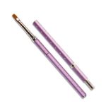 Kist za UV gel Sina Cirkon 2 mm - Prirodna dlaka