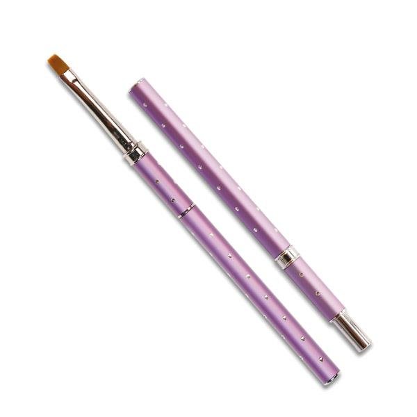 NUV Kist za UV gel Sina Cirkon 4 mm - Prirodna dlaka - Slika 1