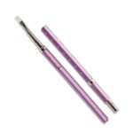 Kist za UV gel Sina Cirkon 8 mm - Bijela dlaka