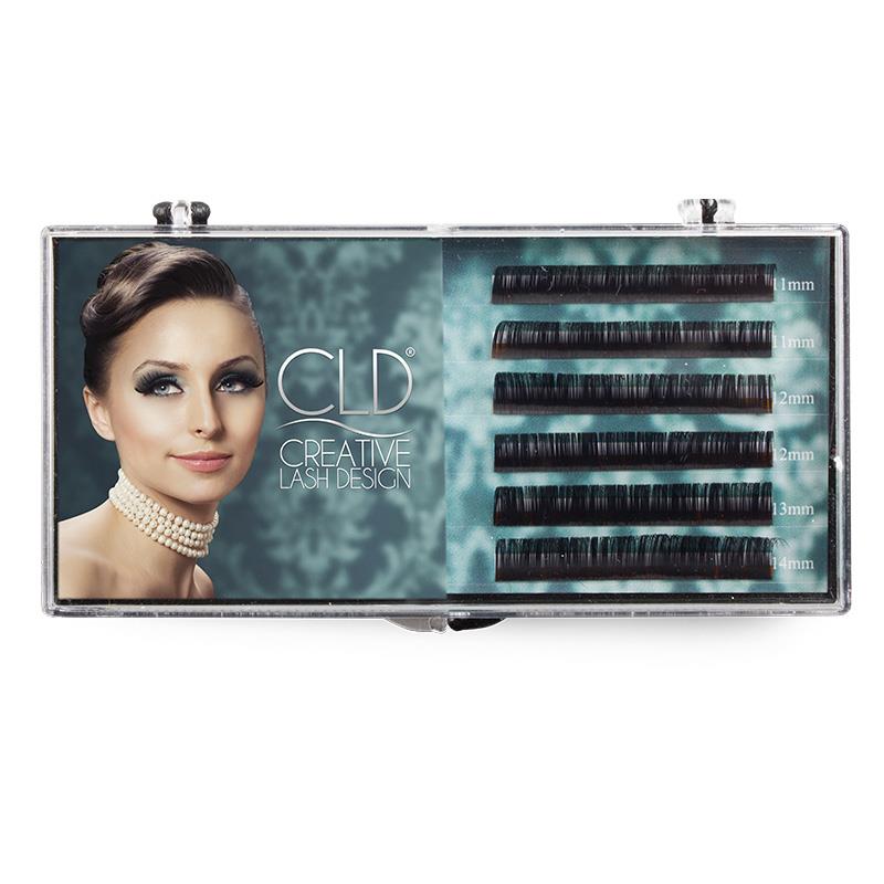 d Ekstenzije za trepavice CLD Silk Lashes Mix D - 0.07 mm / 8 - 14 mm - Slika 1