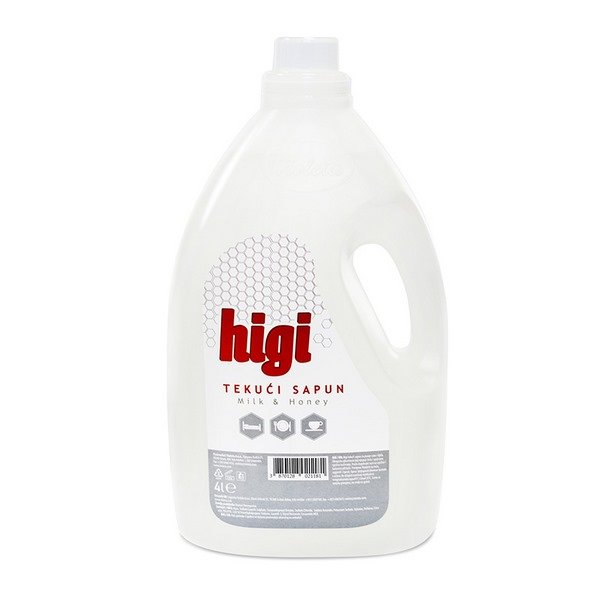 higi Sapun za ruke tekući Higi 4000 ml - Milk & Honey - Slika 1
