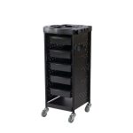Kolica za pribor Weelko Metal Pvc Crna - Brushy
