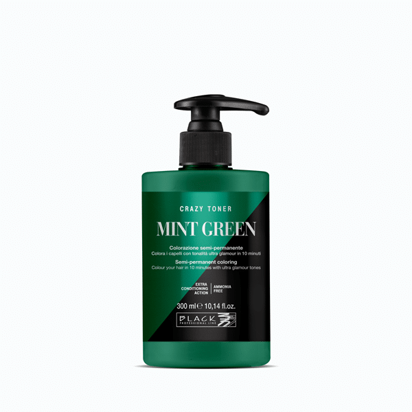 blk154010 Toner za kosu Black Crazy Color 300 ml - Mint Green - Slika 1