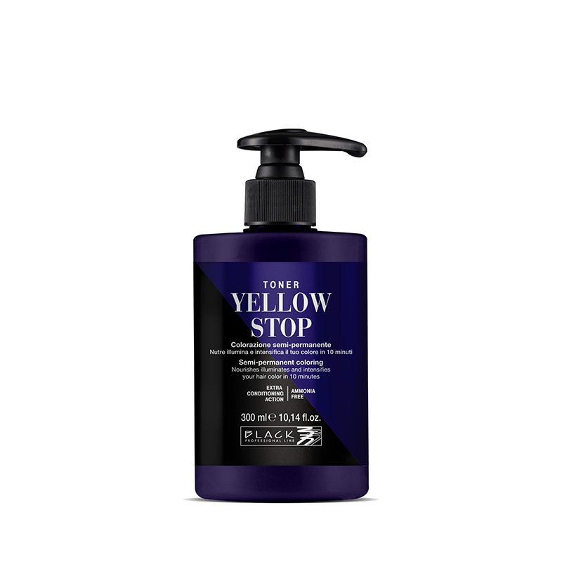 blk154019 Toner za kosu Black 300 ml - Yellow Stop - Slika 1