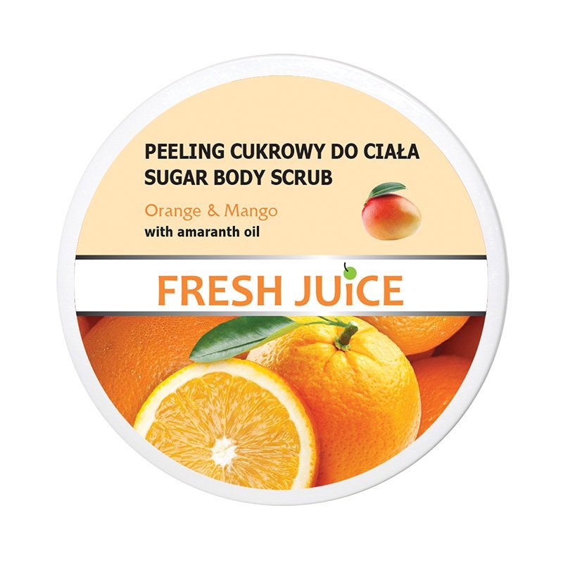 ep550398 Piling za tijelo Fresh Juice Sugar 225 ml - Orange & Mango - Slika 1