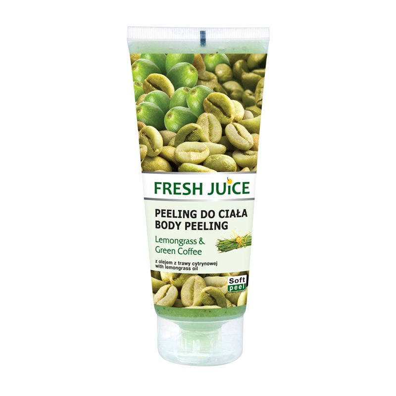 ep550406 Piling za tijelo Fresh Juice 200 ml - Lemongrass & Green Coffee - Slika 1