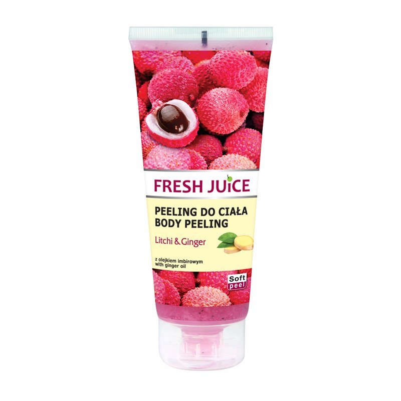 ep550407 Piling za tijelo Fresh Juice 200 ml - Litchi & Ginger - Slika 1