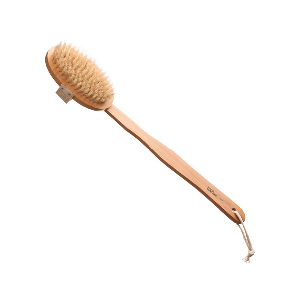 es00526 Četka za tuširanje s drškom Pollie Drvena - Natural - Slika 1