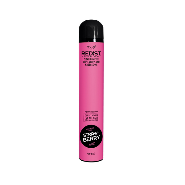 red06159 Ulje poslije depilacije i za masažu Redist Sprej 400 ml - Jagoda - Slika 1