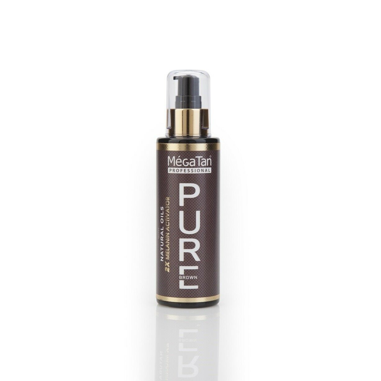 s-l1600 Ulje prije i nakon sunčanja i solarija MegaTan Natural Pure Brown 2x Melanin Activator - 140 ml - Slika 1