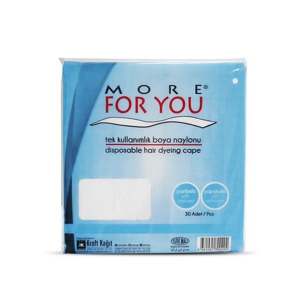kk04002 Ogrtač jednokratni Pvc More For You Samoljepljivi parfumirani 85 x 110 cm - 30 kom - Slika 1