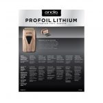 Aparat za brijanje i izbrijavanje Andis - ProFoil Lithium Copper - Slika 6