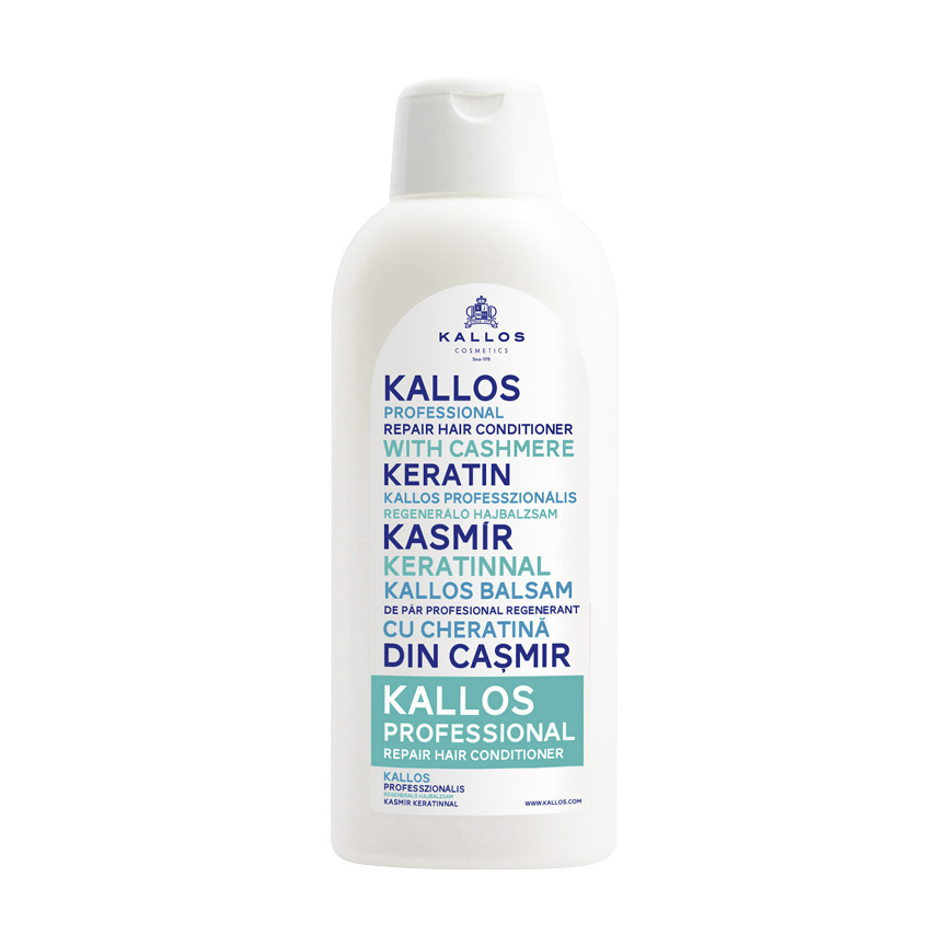 K0839 Regenerator za suhu i oštećenu kosu Kallos Professional Cashmere Keratin - 1000 ml - Slika 1
