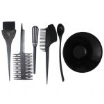 Set za bojenje kose Wanda Crni - 6 u 1 (Outlet) - Slika 2