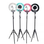 Lampa Fotografska Podna LED Wanda - Ring Lampa