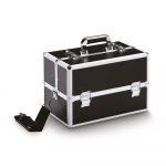 Kofer za pribor kozmetički Xanitalia 25x37x23 cm - Alu Black