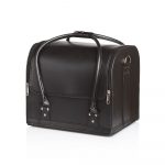 Torba za pribor kozmetički Xanitalia 26x30x24 cm - Eko koža Black