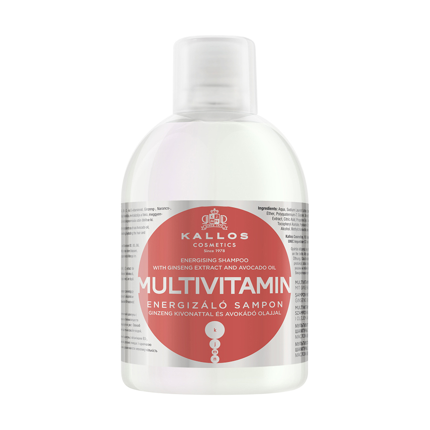 min-1000-kallos Šampon za revitalizaciju kose Kallos Multivitamin - 1000 ml - Slika 1