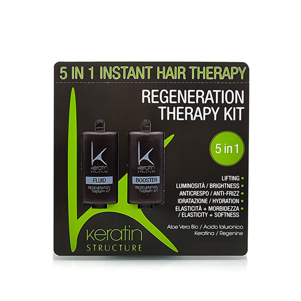 2-2 Tretman za obnovu kose Young Keratin Structure Therapy 5 u 1 - 10 + 10 ml - Slika 1