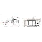 Glavoper sa stolicom Fox Crni - Venera (Outlet) - Slika 2