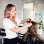 Klipsna za kosu Framar Pvc s lastikom 4 kom - Pink - Slika 4