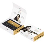 Pegla za kosu Gammapiu Donna Keratin - Crna - Slika 2