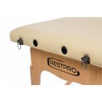 Ležaj za masažu Restpro Sklopivi Prijenosni Bež - Classic 2 - Slika 4
