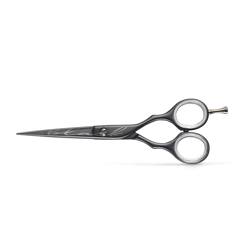 KE245055 Škare za šišanje Kiepe Black Luxury Anatomic - 5.5'' - Slika 1