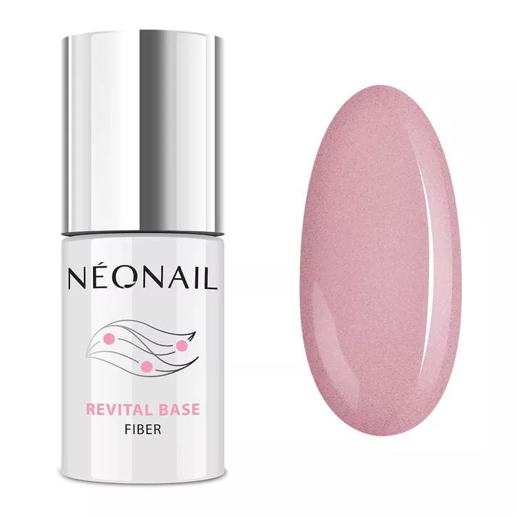 CG81737 Baza temeljni premaz za UV gel NeoNail 7,2 ml - Revital Fiber Blinking Pink - Slika 1