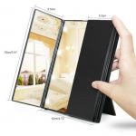 Ogledalo s postoljem Smile LED Portable - Crno - Slika 6