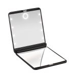Ogledalo preklopno Smile LED Compact - Crno