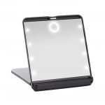 Ogledalo preklopno Smile LED Compact - Crno - Slika 2