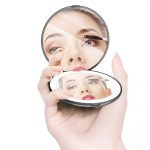Ogledalo preklopno Smile LED Compact - Crno - Slika 4