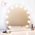 Ogledalo stolno Smile LED Hollywood - Bijelo - Slika 6