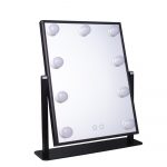 Ogledalo stolno Smile LED Hollywood - Crno