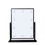 Ogledalo stolno Smile LED Hollywood - Crno - Slika 2