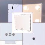 Ogledalo stolno Smile LED Hollywood - Silver - Slika 6